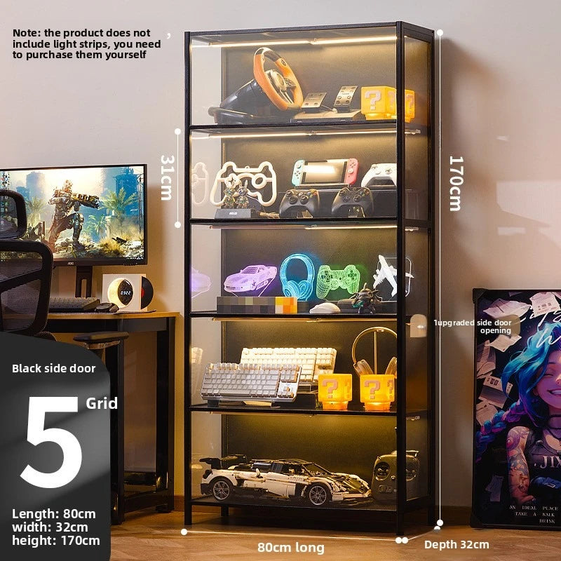 Clear Acrylic Display and Storage Cabinet