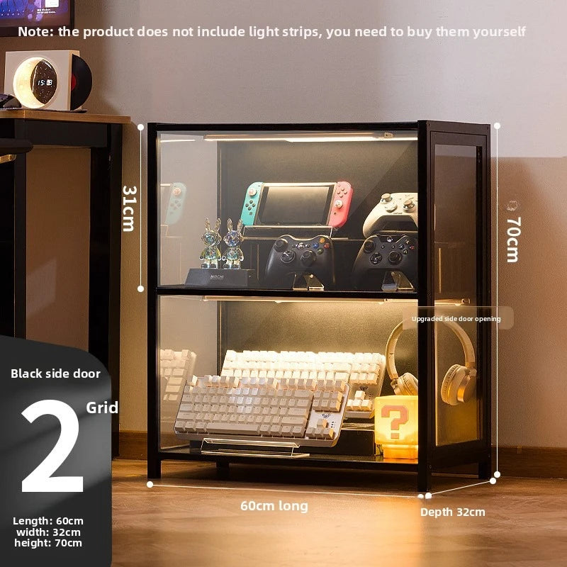Clear Acrylic Display and Storage Cabinet