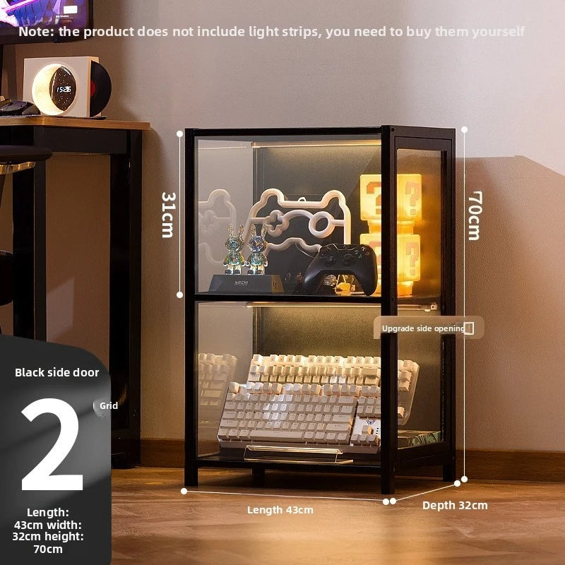 Clear Acrylic Display and Storage Cabinet