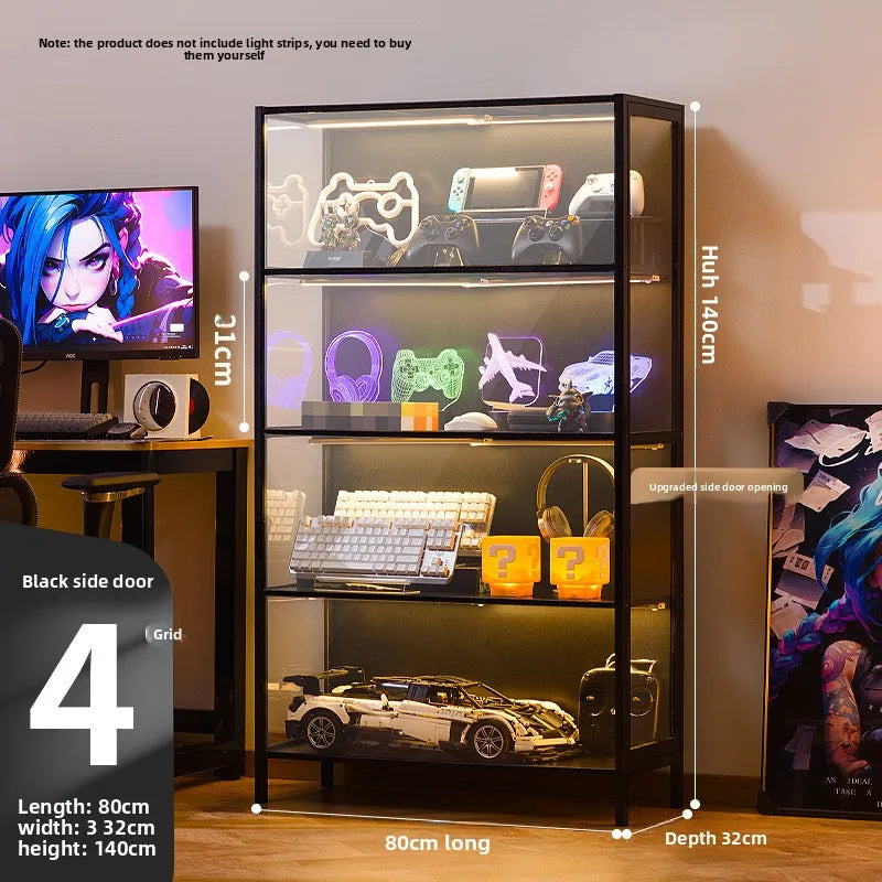 Clear Acrylic Display and Storage Cabinet
