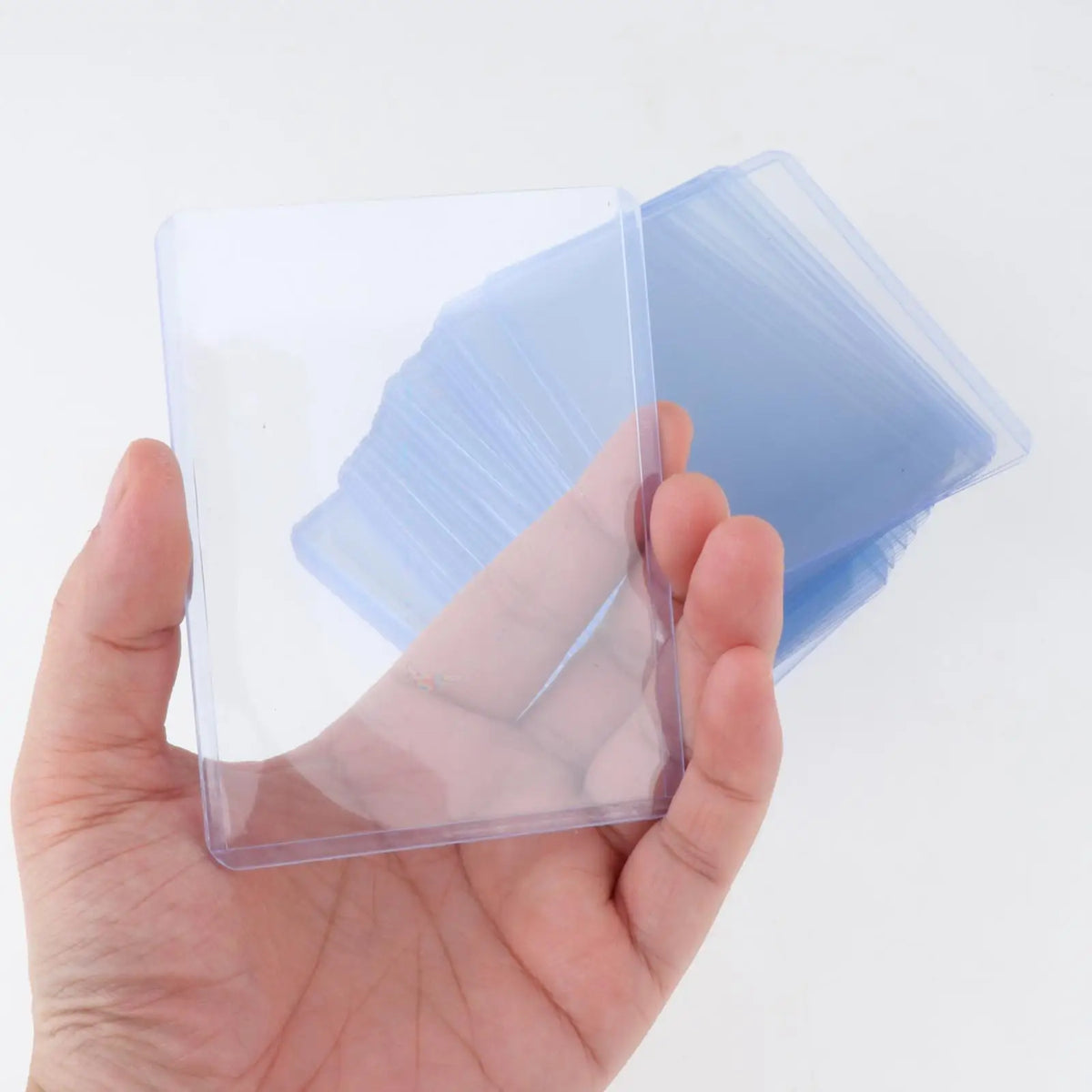 Clear Trading Card Sleeves, Pack of 25