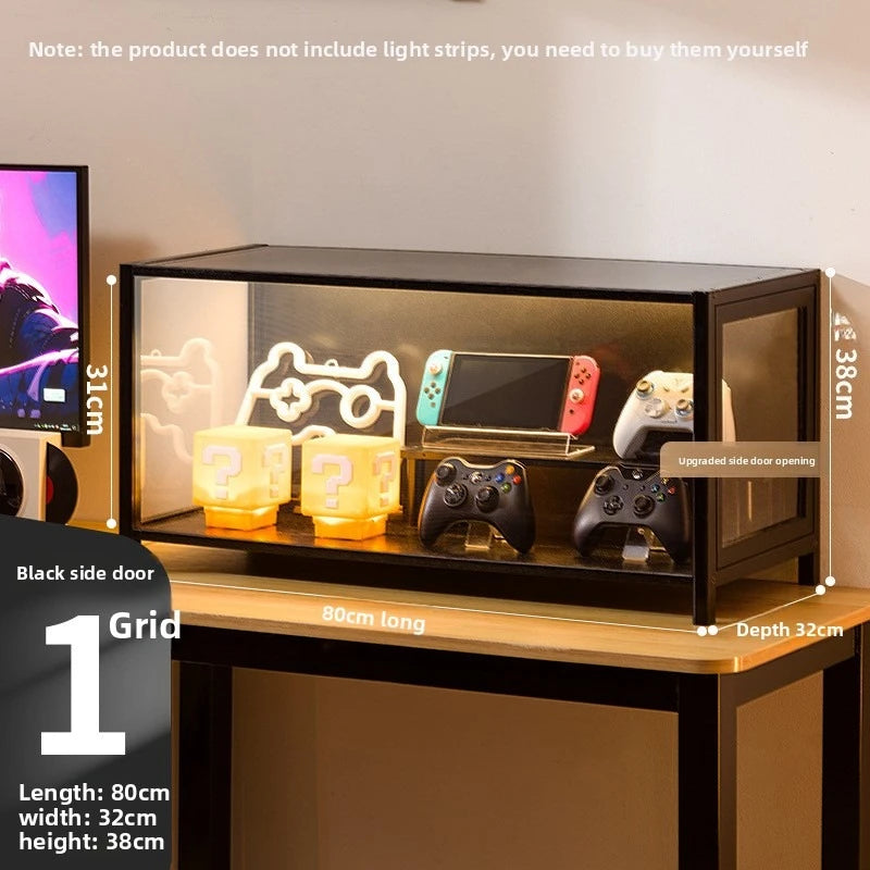 Clear Acrylic Display and Storage Cabinet