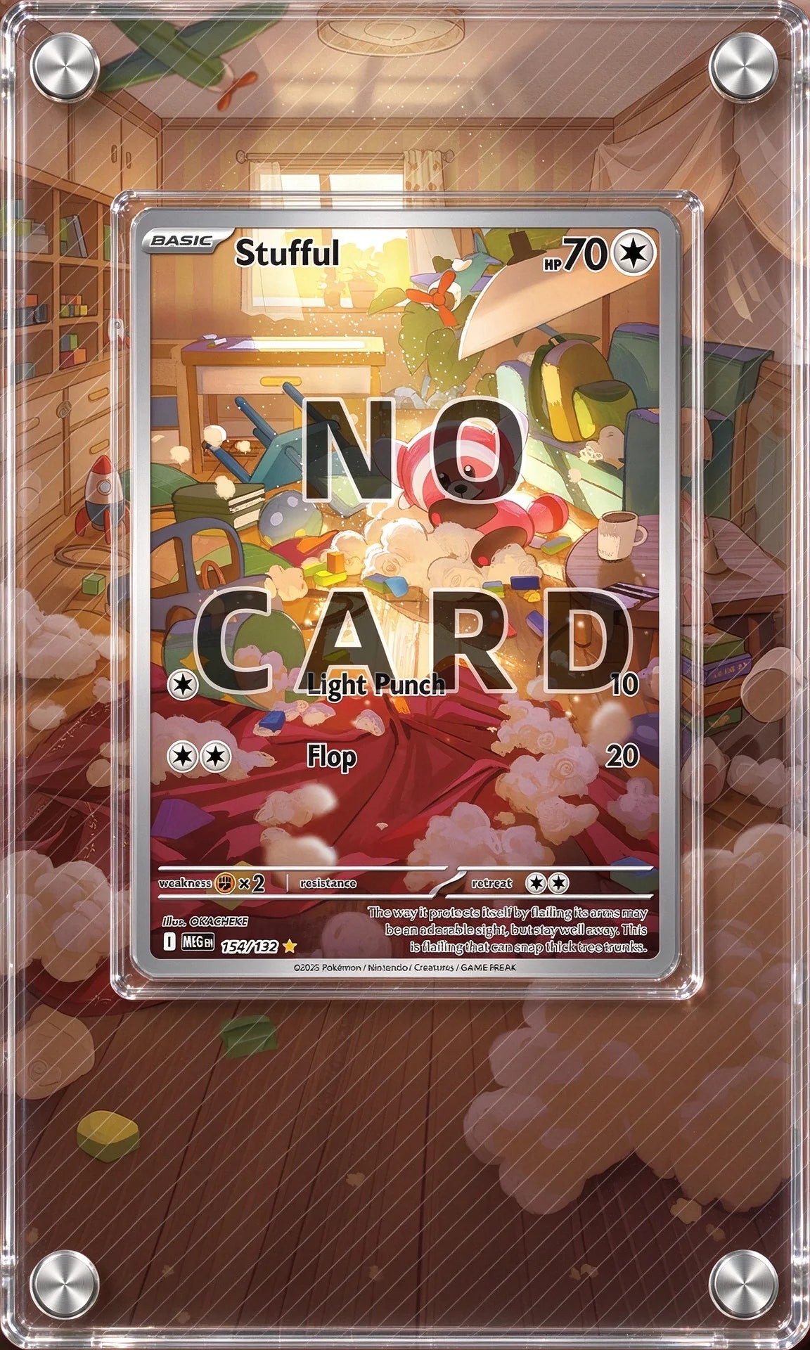 Acrylic Card Brick Display Frame