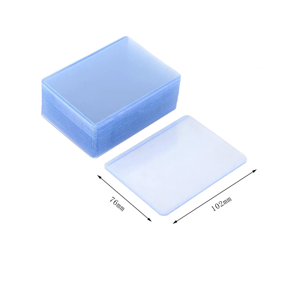 Clear Trading Card Sleeves, Pack of 25