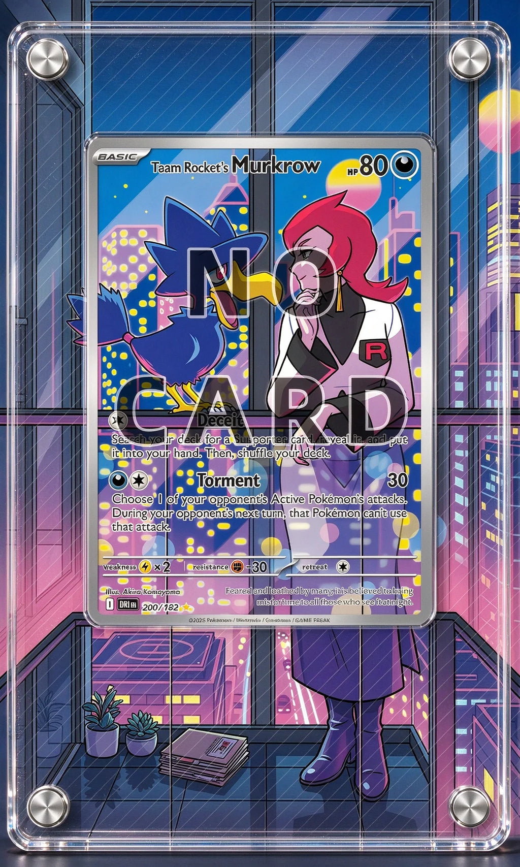 Acrylic Anime Card Display Frame