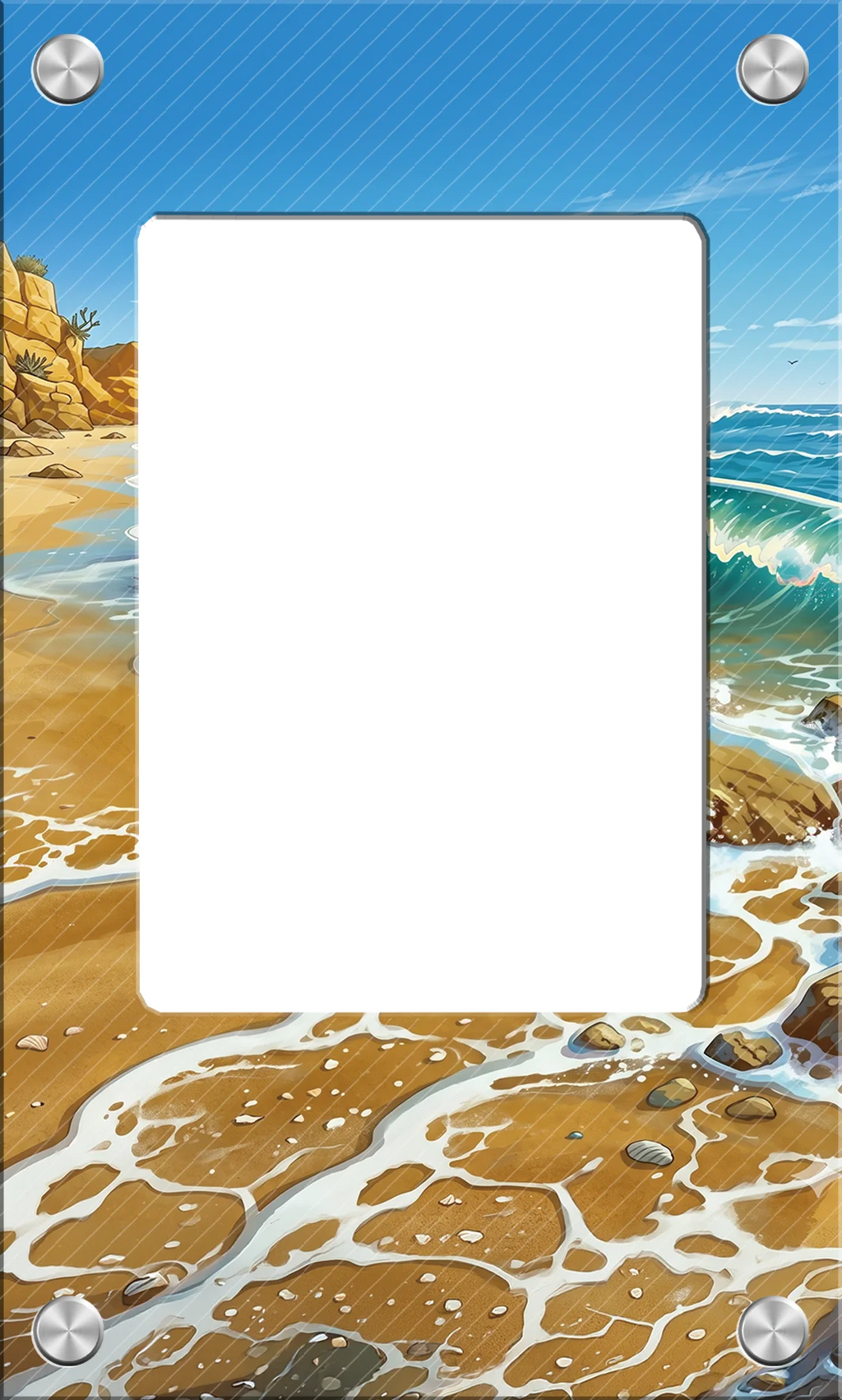 Acrylic Card Showcase Brick