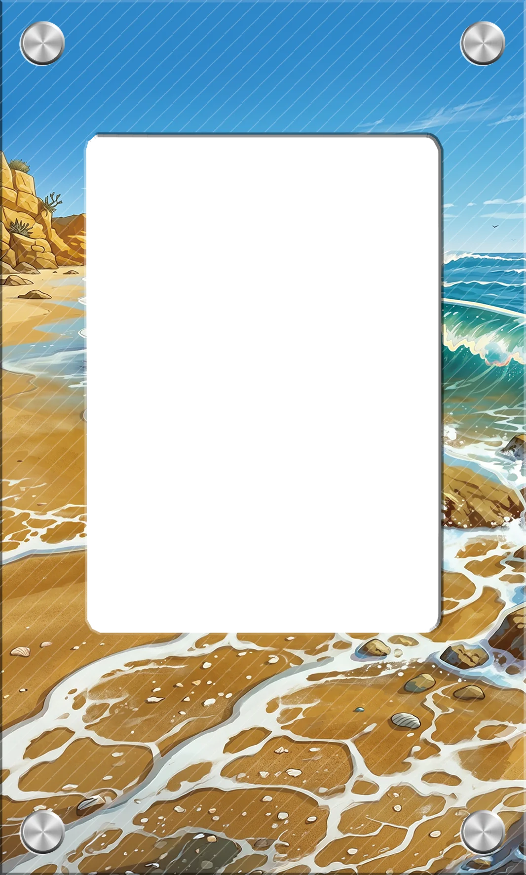 Acrylic Card Showcase Brick