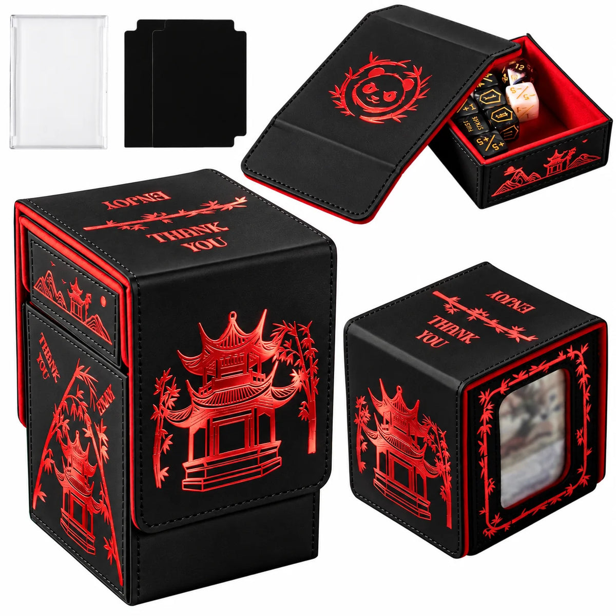 Panda MTG Commander Deck Box