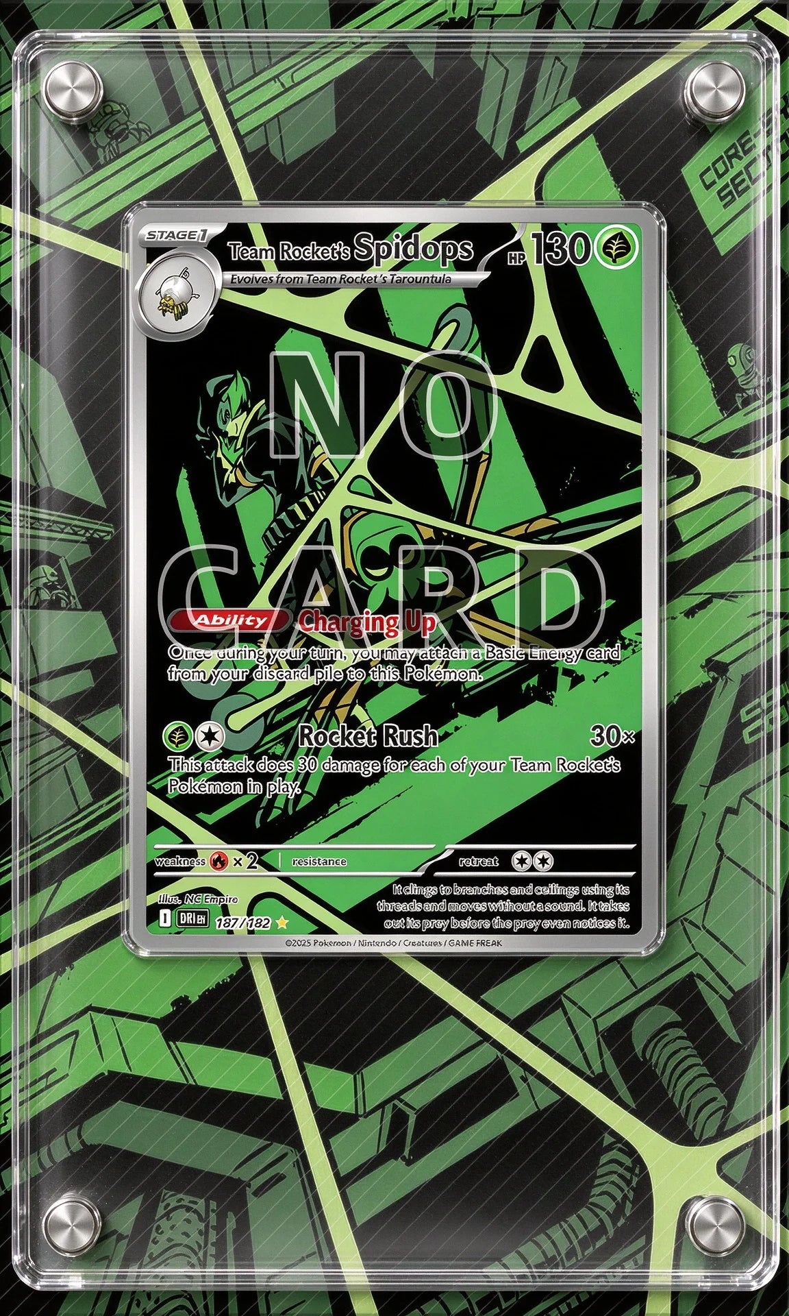 Acrylic Anime Card Display Frame