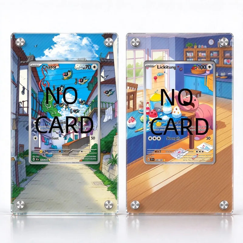 Acrylic Screw-Down Card Display Frame