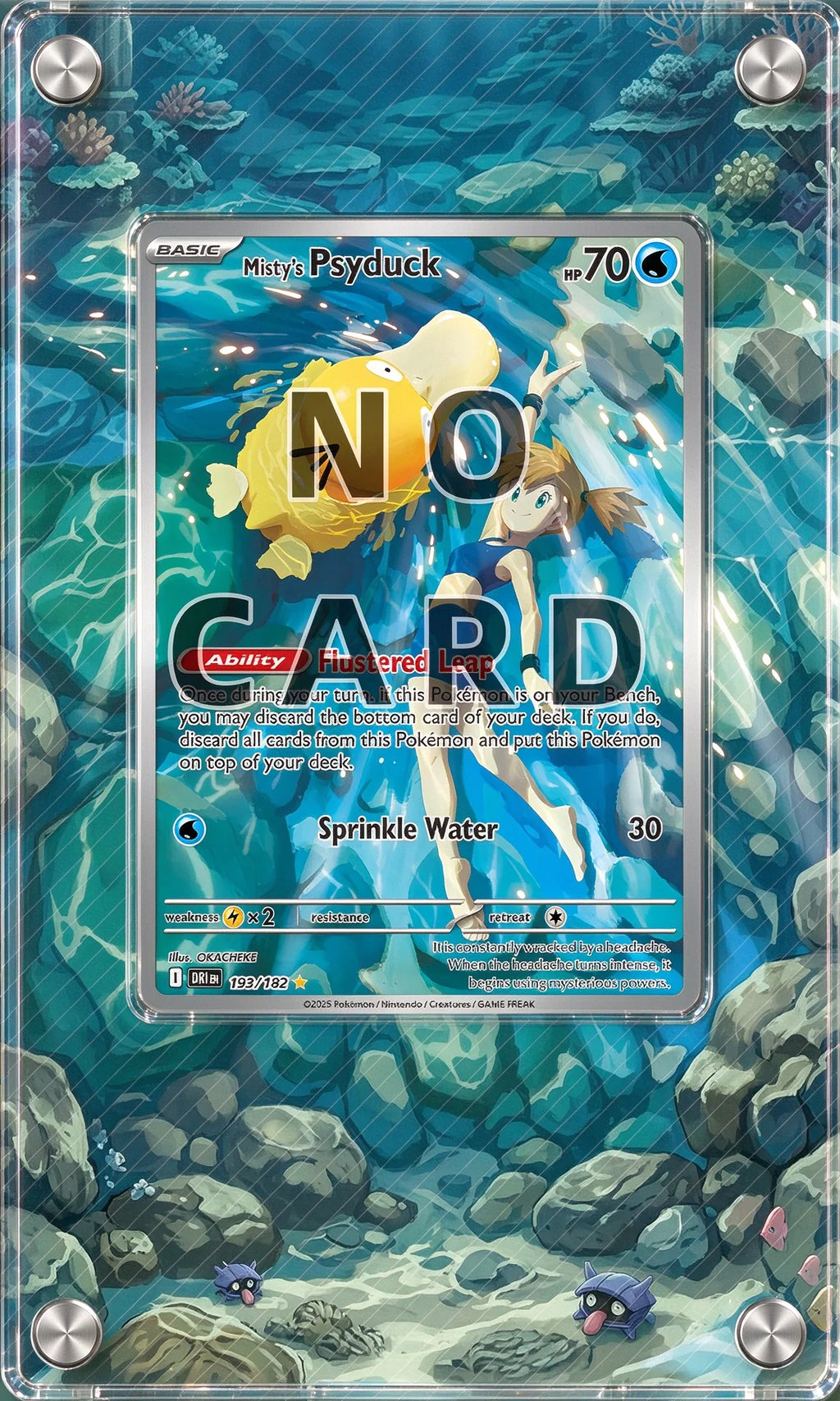 Acrylic Anime Card Display Frame