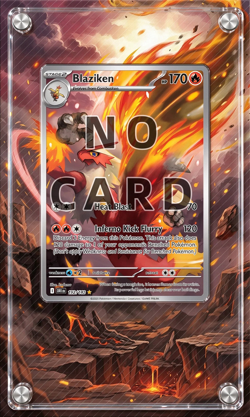 Acrylic Anime Card Display Frame