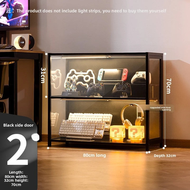 Clear Acrylic Display and Storage Cabinet