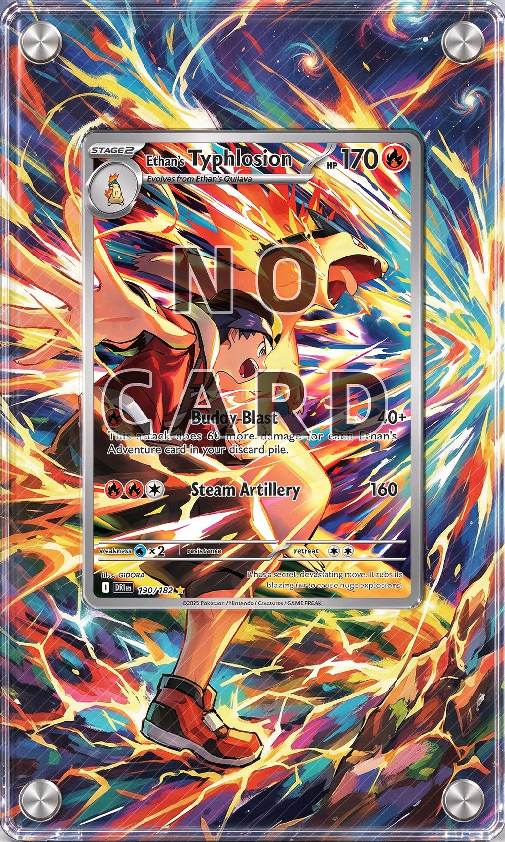 Acrylic Anime Card Display Frame