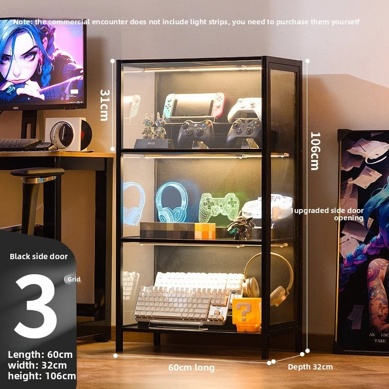 Clear Acrylic Display and Storage Cabinet