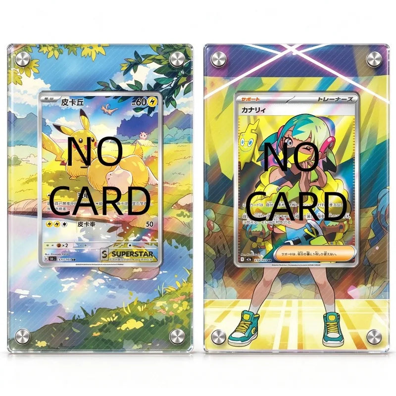 Acrylic Screw-Down Card Display Frame