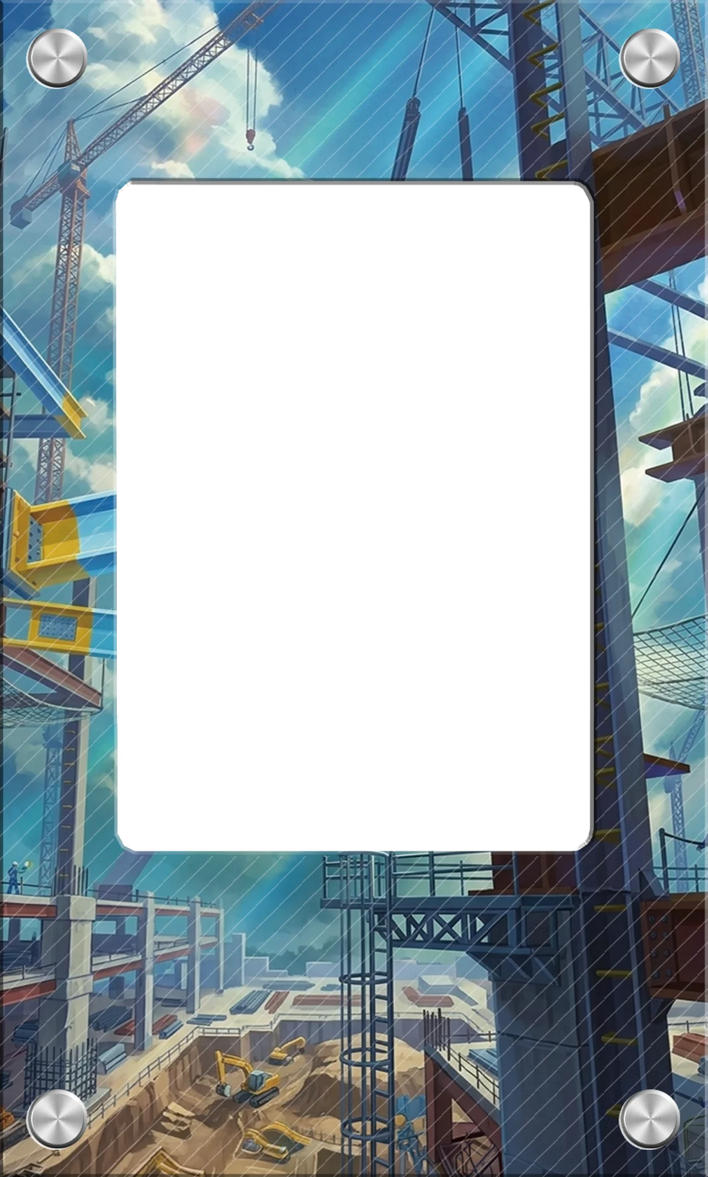 Acrylic Card Showcase Brick