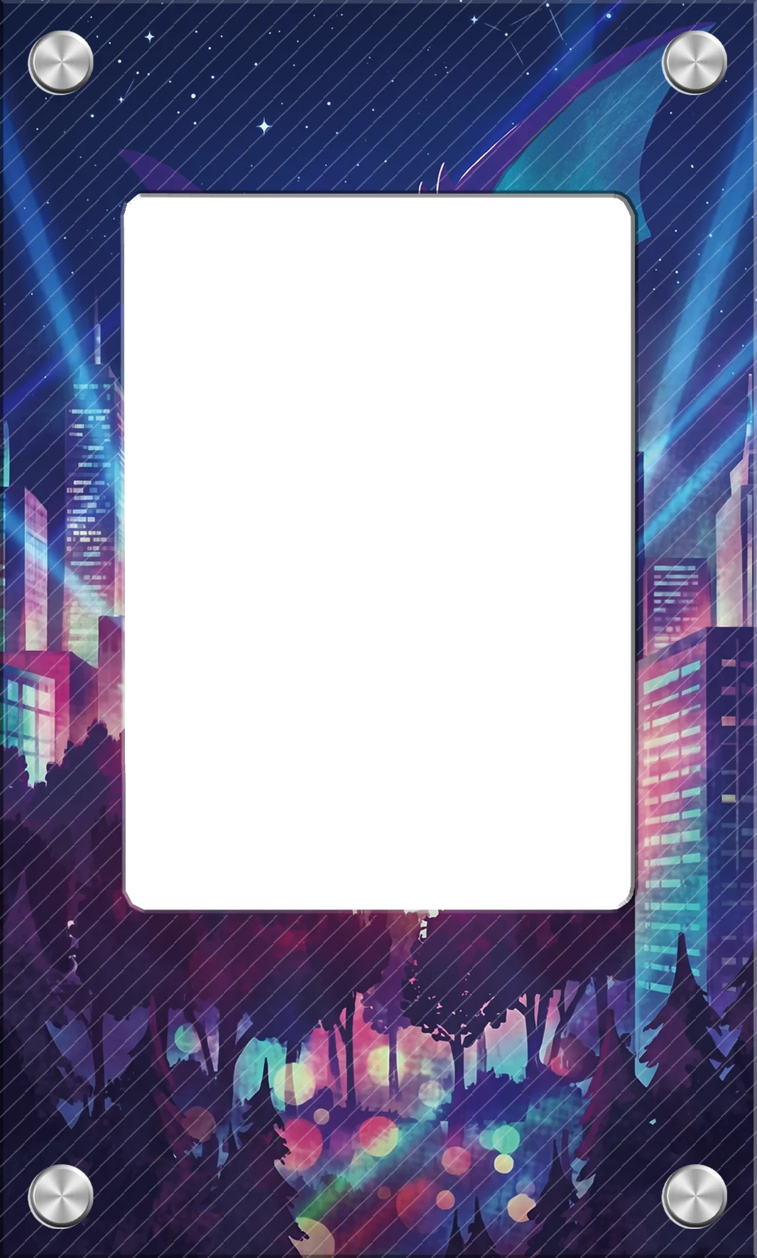 Acrylic Card Showcase Brick