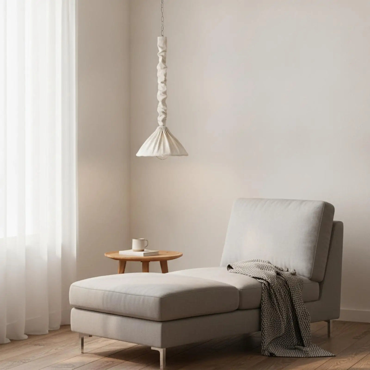 Linen Chandelier Chain Cable Cover