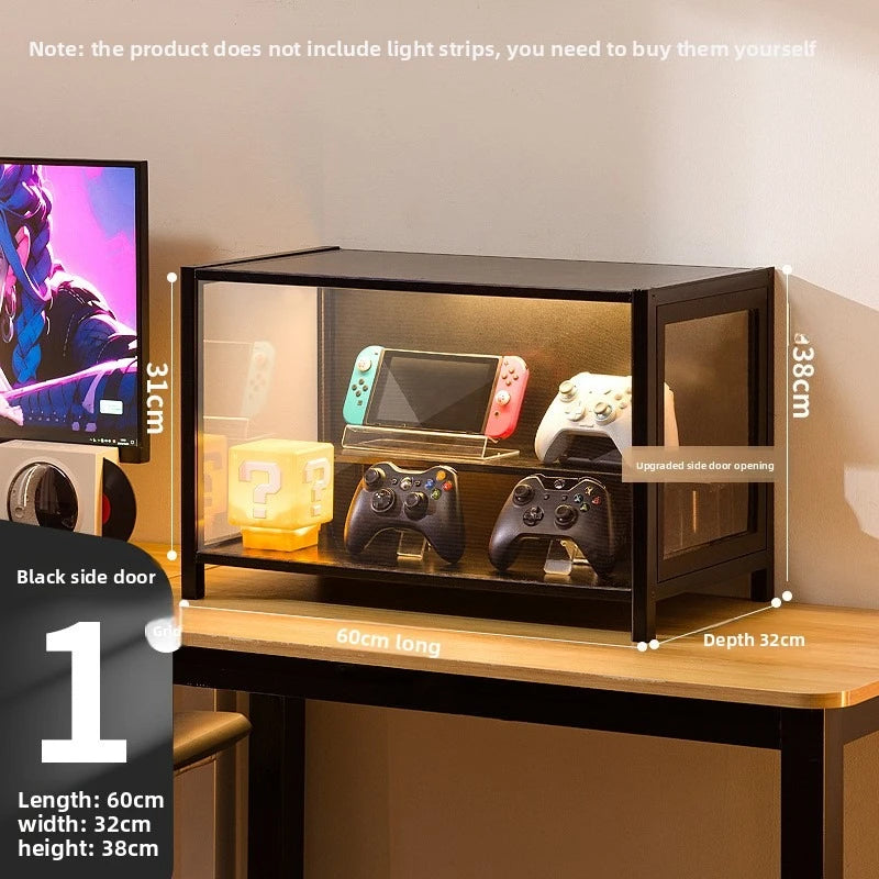Clear Acrylic Display and Storage Cabinet