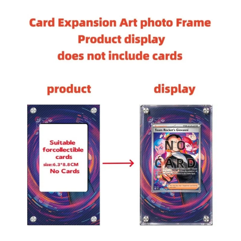 Acrylic Anime Card Display Frame