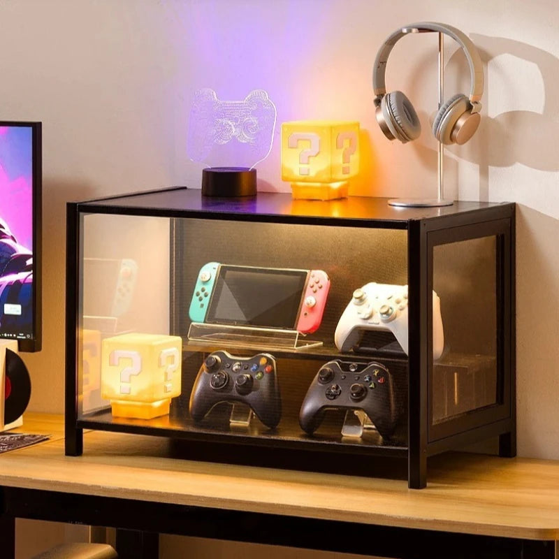 Clear Acrylic Display and Storage Cabinet