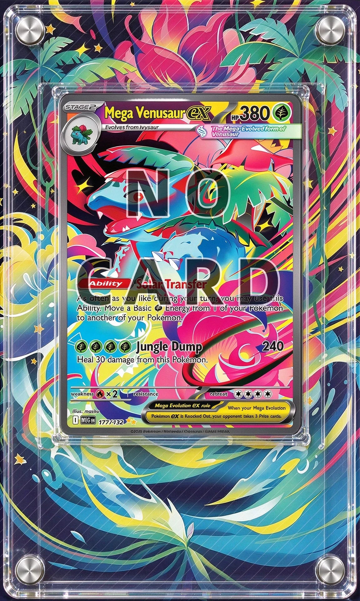 Acrylic Anime Card Display Frame