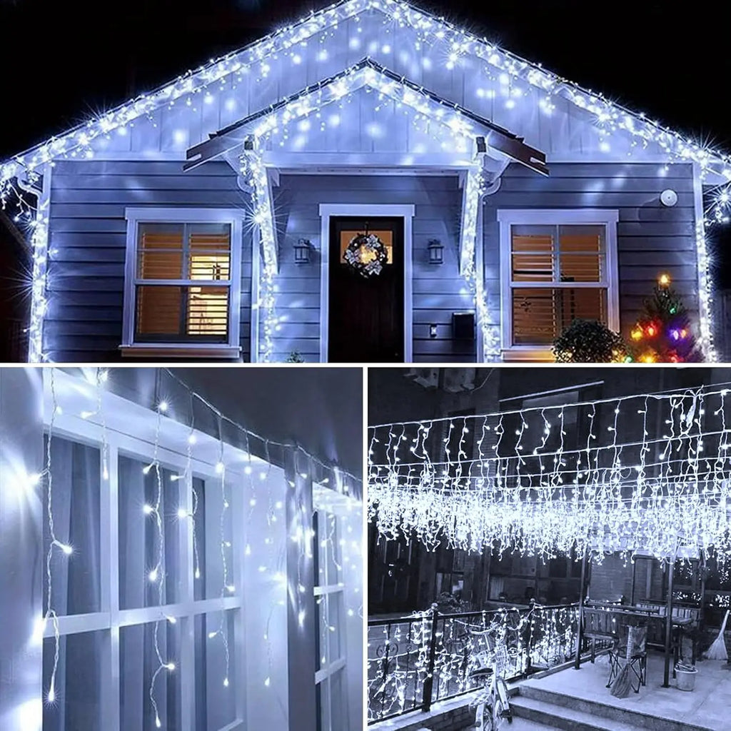 Outdoor Christmas String Lights, 164 ft