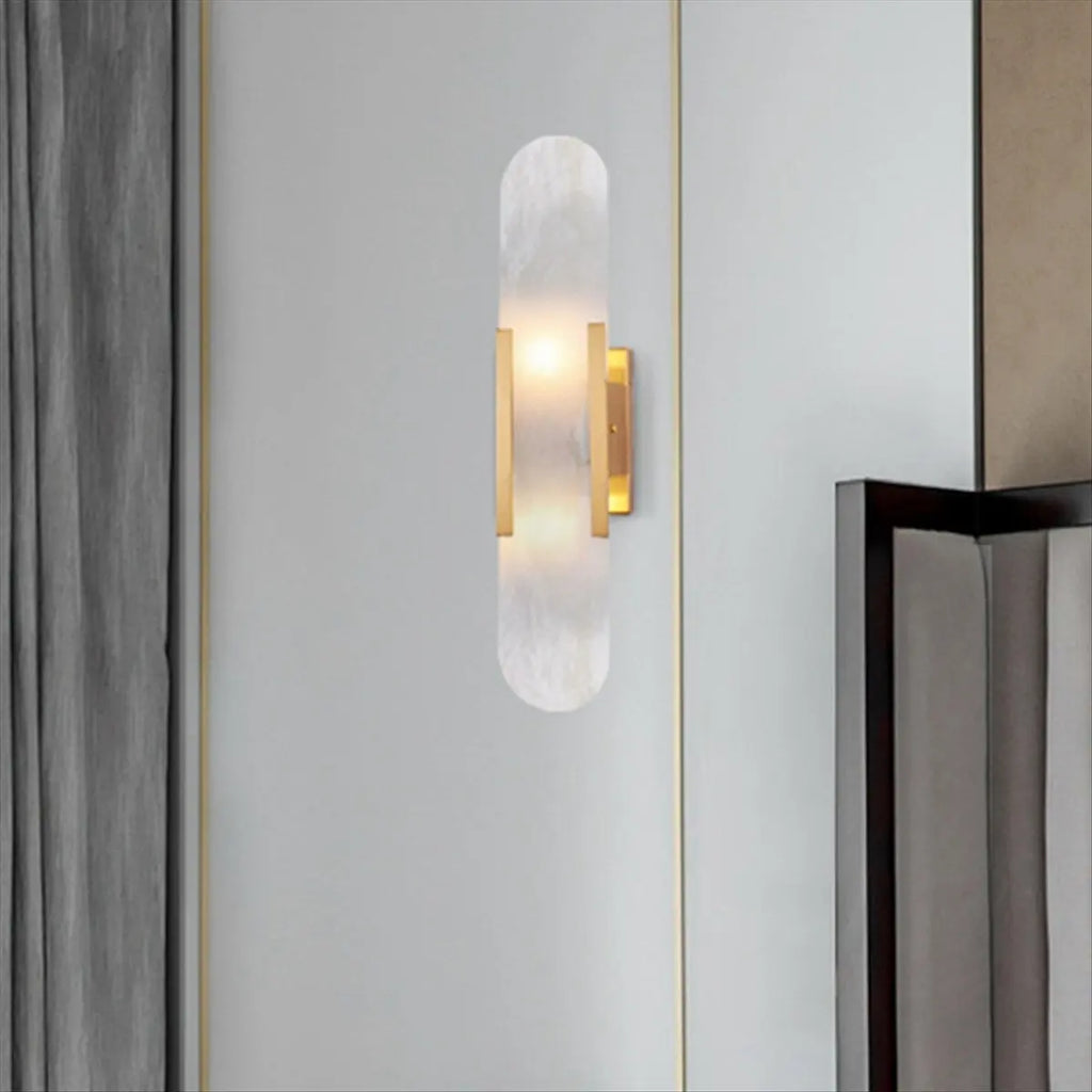 Natural Marble Wall Lamp