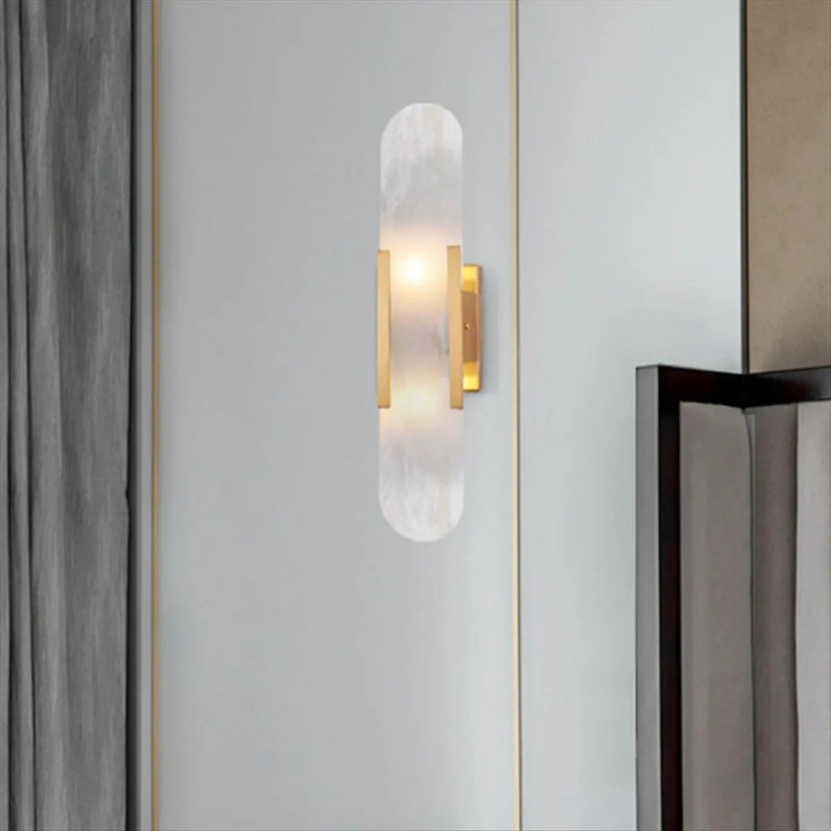 Natural Marble Wall Lamp