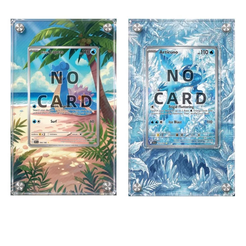 Acrylic Card Brick Display Frame