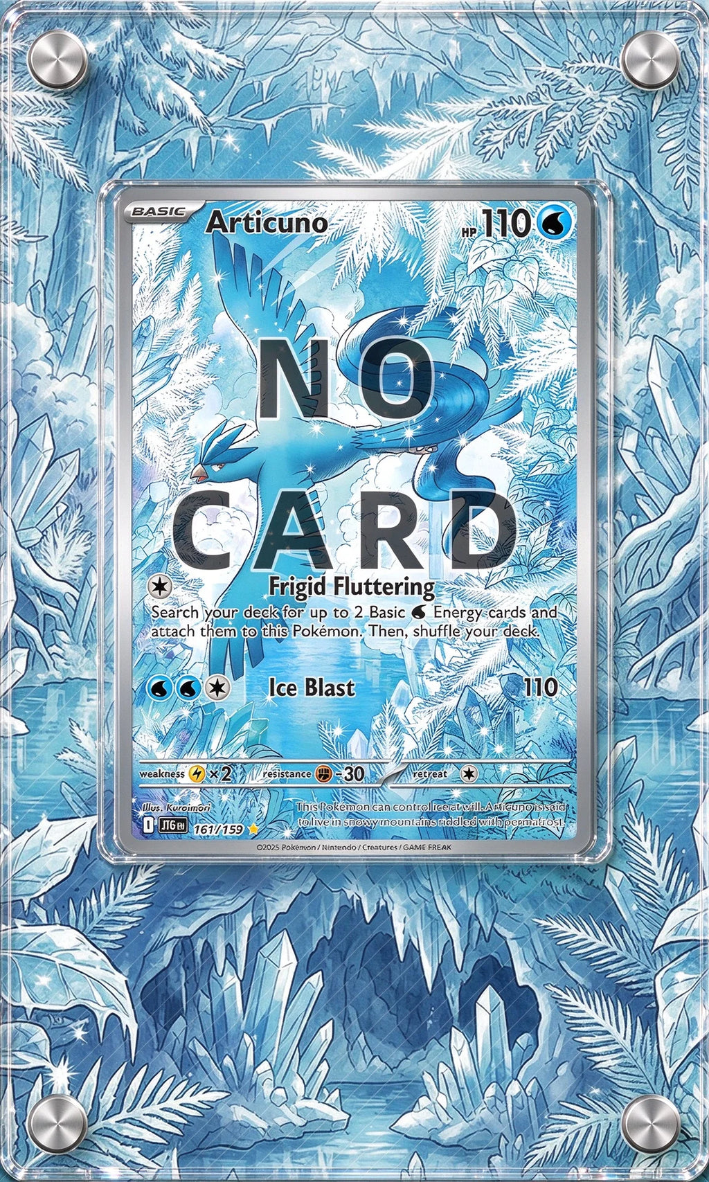 Acrylic Card Brick Display Frame