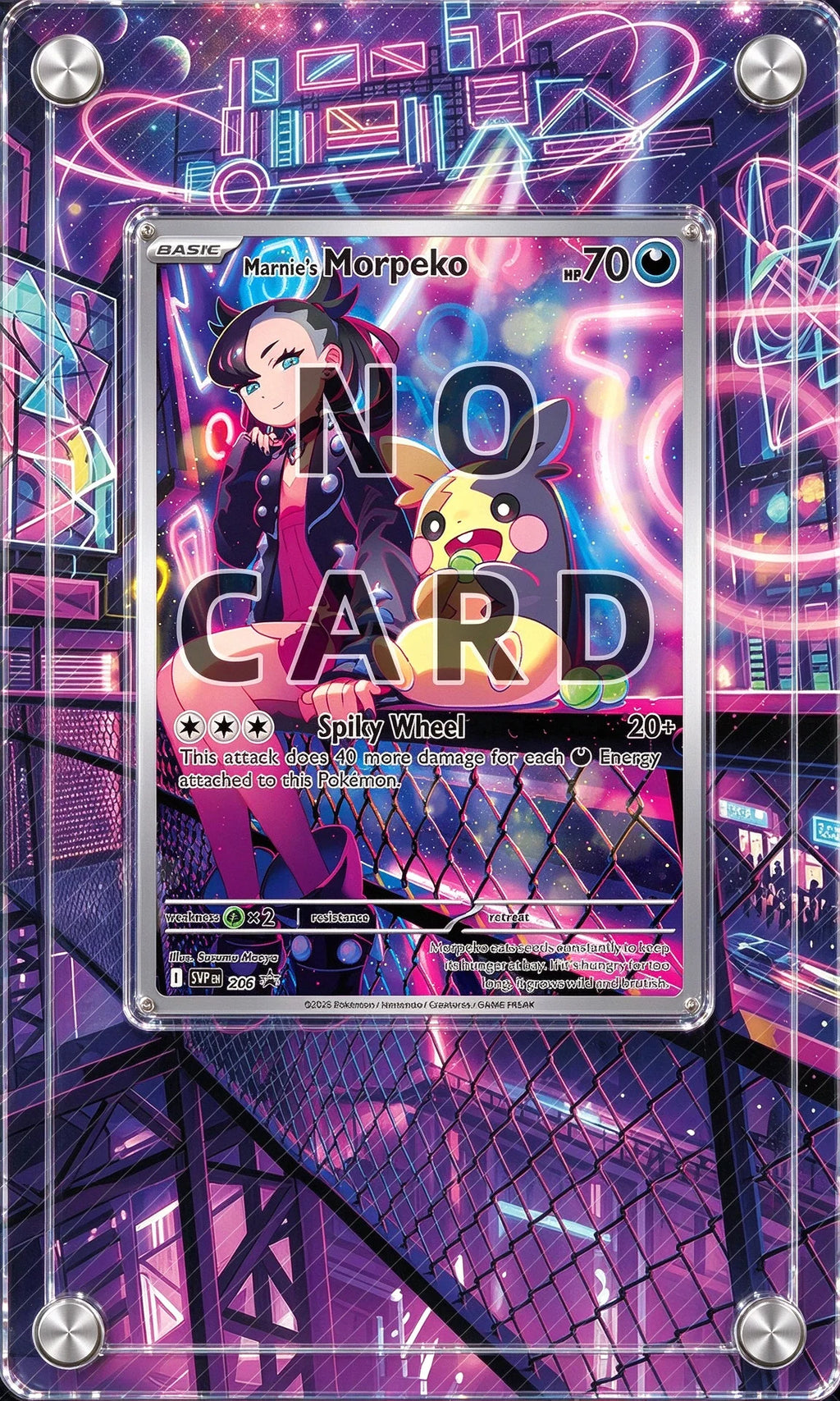 Acrylic Card Brick Display Frame