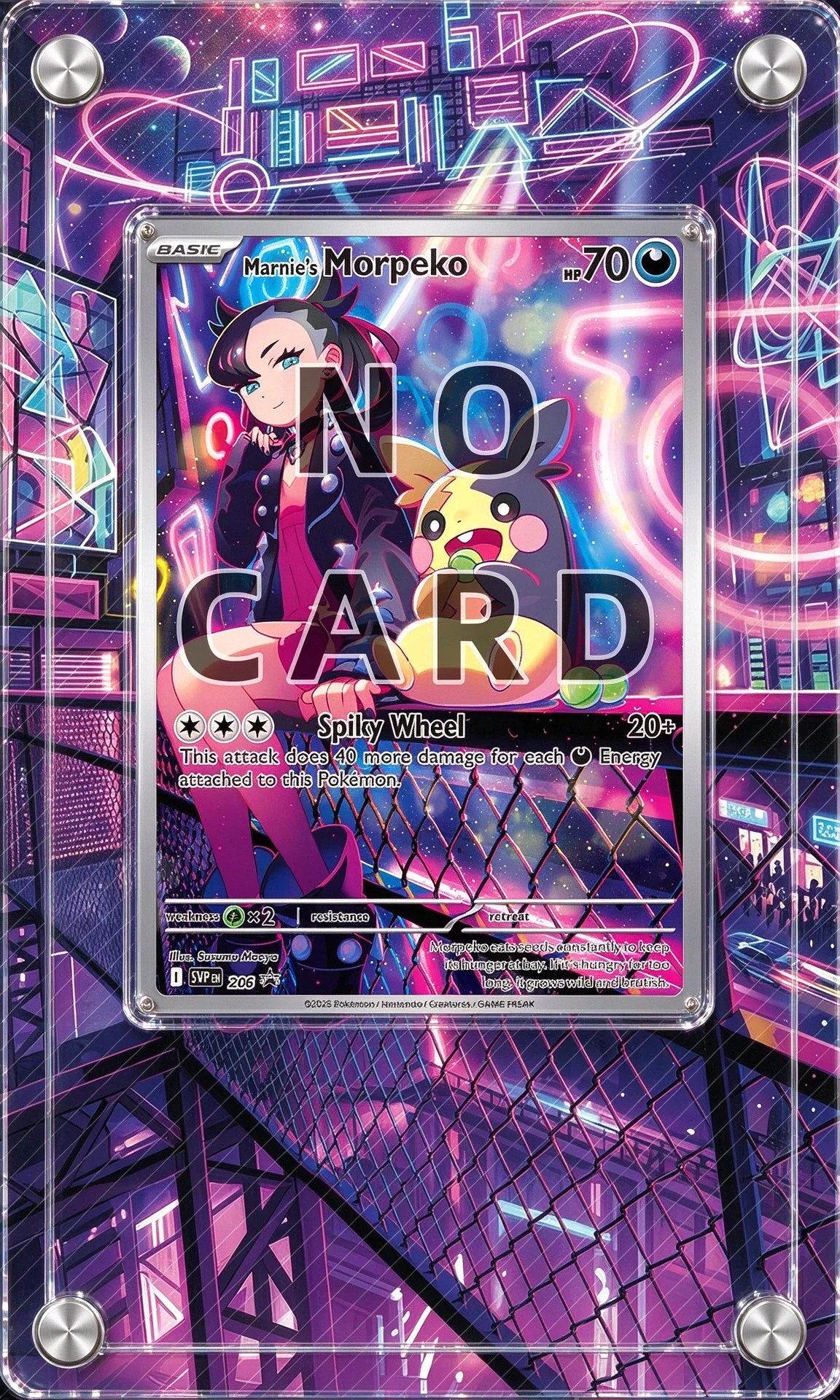 Acrylic Card Brick Display Frame