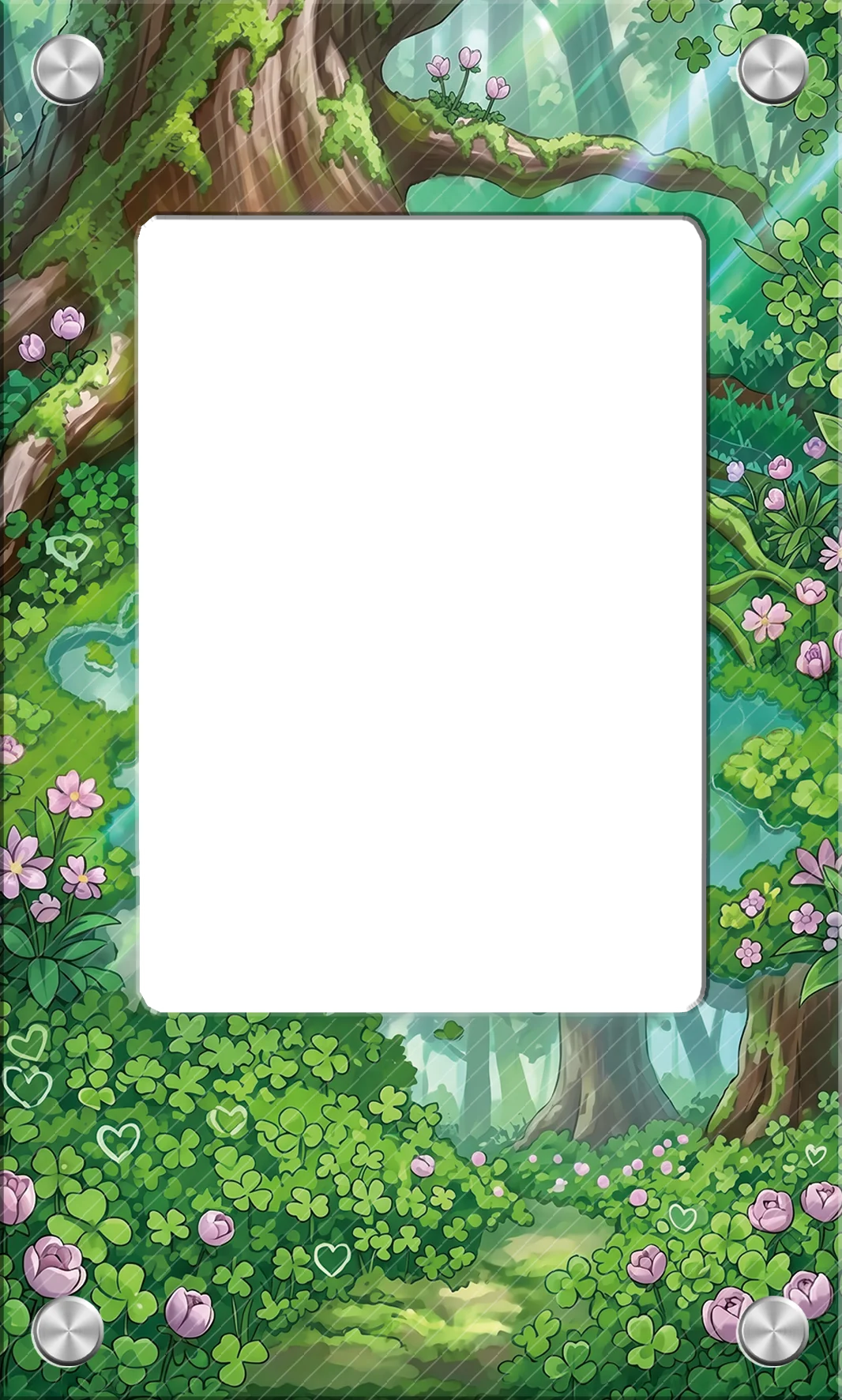 Acrylic Card Showcase Brick