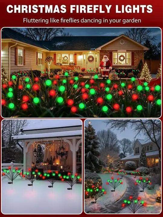 Solar Firefly Garden Lights, 8-Pack