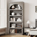 5-Tier Farmhouse Arched Bookcase